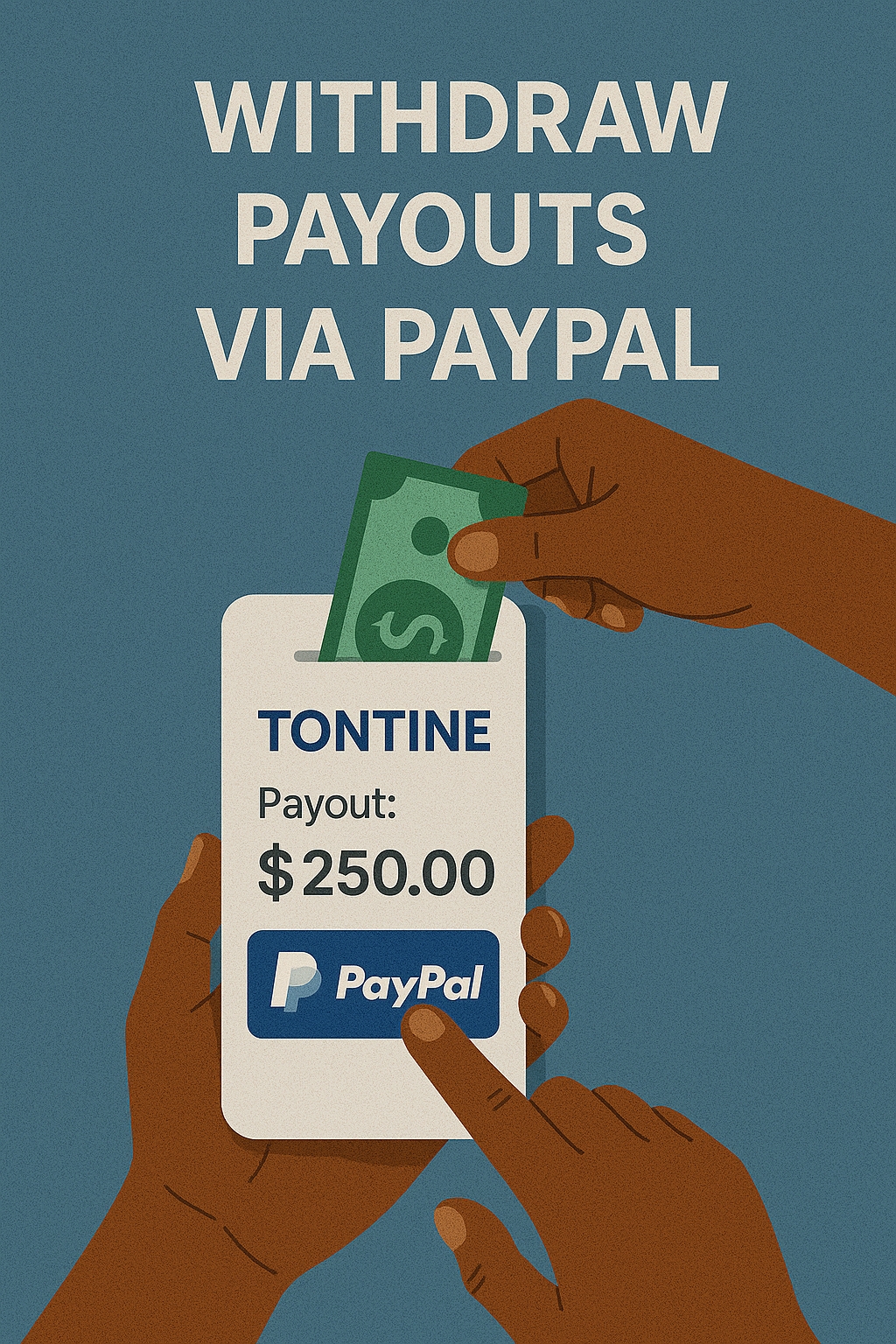 Comment retirer depuis TONTIIN vers PayPal